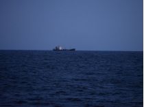 російський корабель у Північному морі