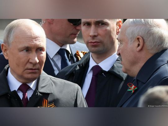 Путін та Лукашенко