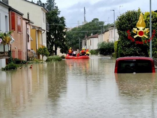 Наводнение, Италия