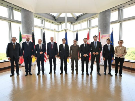 Зеленський на саміті G7 в Японії