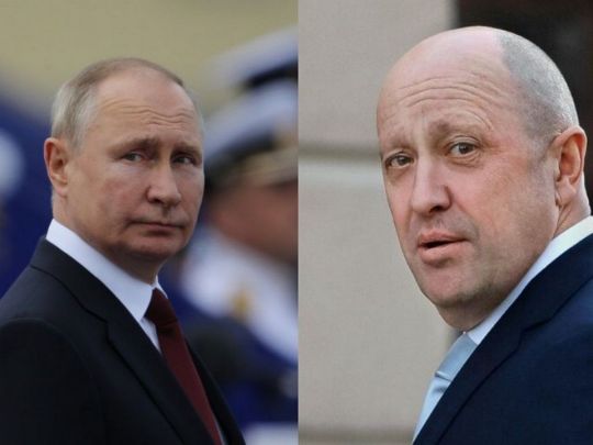 путін і пригожин