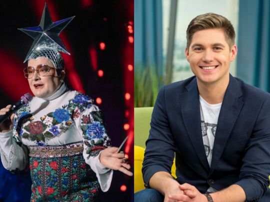 Вєрка Сердючка та Володимир Остапчук