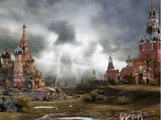 Зруйнована Москва