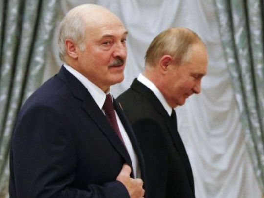 Лукашенка та путін