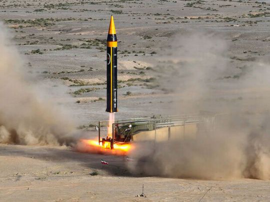 иранская баллистическая ракета Хейбар