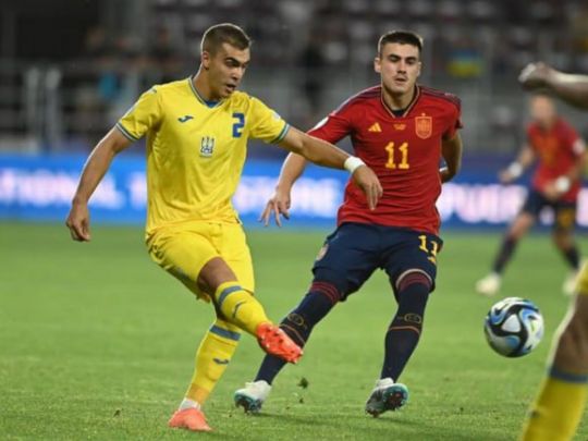 Україна U21 — Іспанія U21