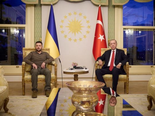 Зеленський та Ердоган у Туреччині