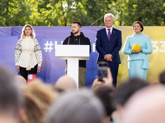 Зеленський на саміті НАТО у Вільнюсі