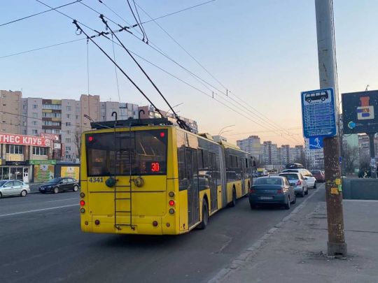 Тролейбус в Києві