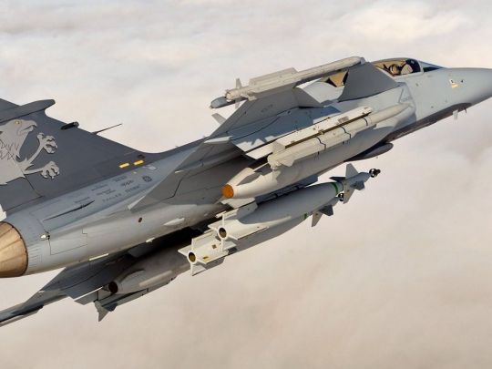 шведський винищувач JAS 39 Gripen