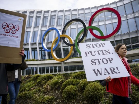 Олимпиада без россии и беларуси