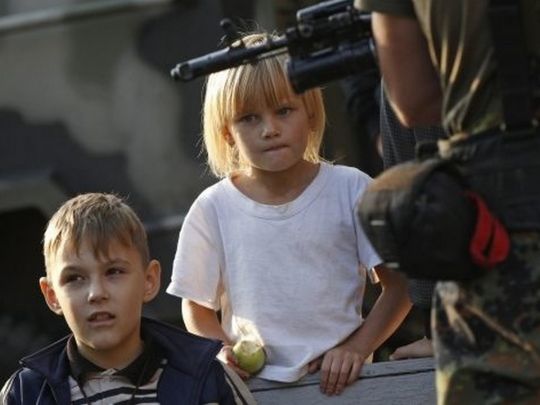 украинские дети 