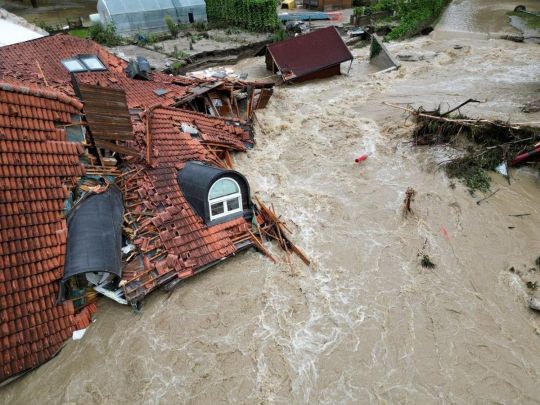 наводнение в Словении