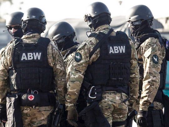Силовики Агентства внутрішньої безпеки Польщі