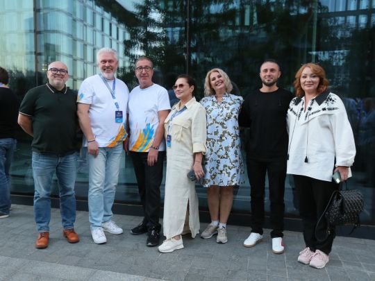Николай Баграев с членами жюри фестиваля 