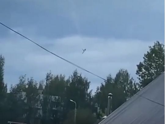 падає літак Пригожина