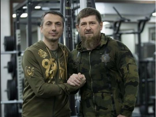 Рамзан Кадыров и Эльхан Сулейманов