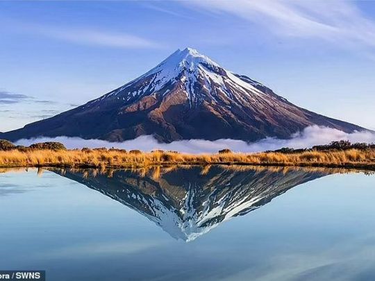 Гора Таранаки в Новой Зеландии