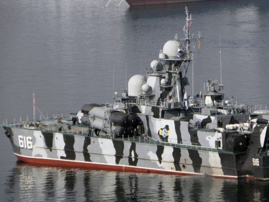 Ракетний корабль Самум ЧФ рф