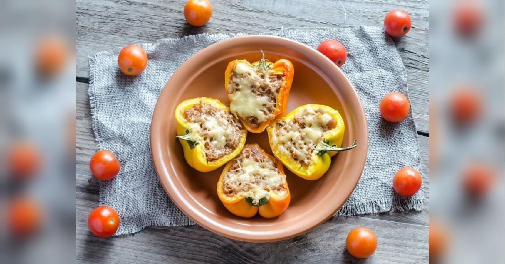 Перец, фаршированный курицей рецепт – Европейская кухня: Основные блюда. «Еда»