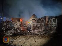 Пожар на предприятии Одесской области