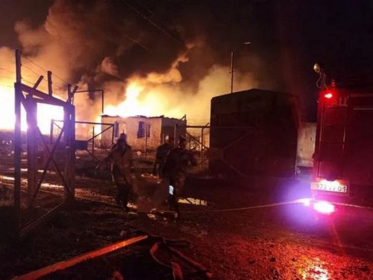 Вибух у Степанакерті