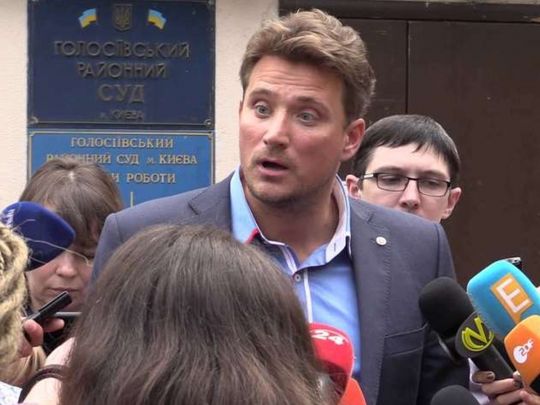 Рибін на слуханнях у справі Шарія в Голосіївському суді Києва