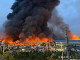 Пожежа у Ташкенті
