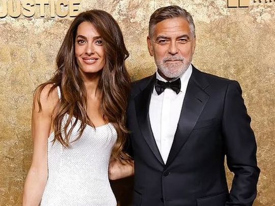 Джордж Клуні з дружиною Амаль