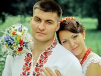 Денис Абдулин с супругой