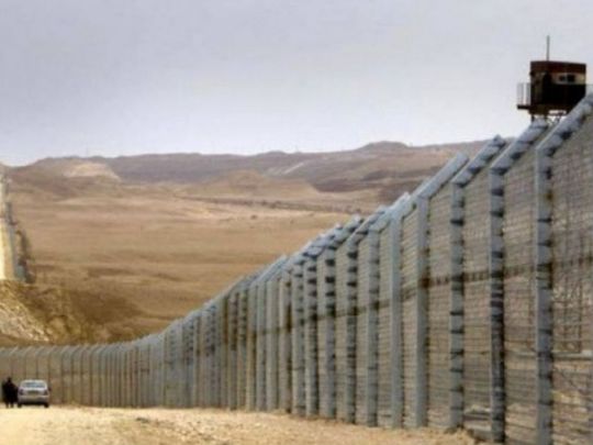 Стіна між Ізраїлем та Сектором Газа