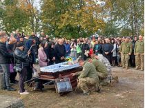 Похороны бойца Александра Кушнира