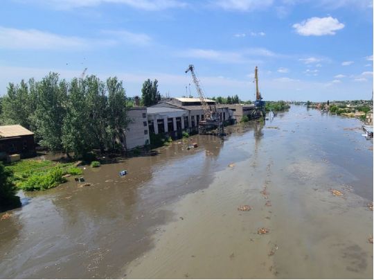 Підрив греблі