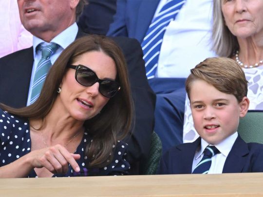 Принцесса Кейт со старшим сыном
