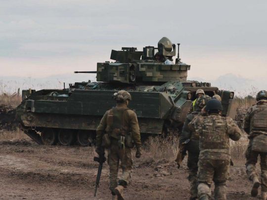 Бойцы Сил обороны Украины