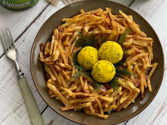 салат Гніздо зозулі