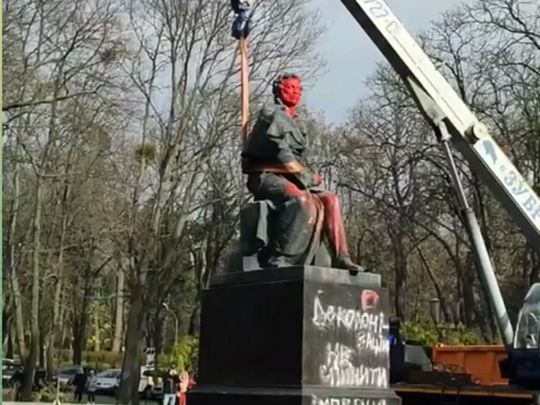 Памятник Пушкину в Киеве
