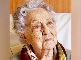 116-летняя Мария Браньяс Морера