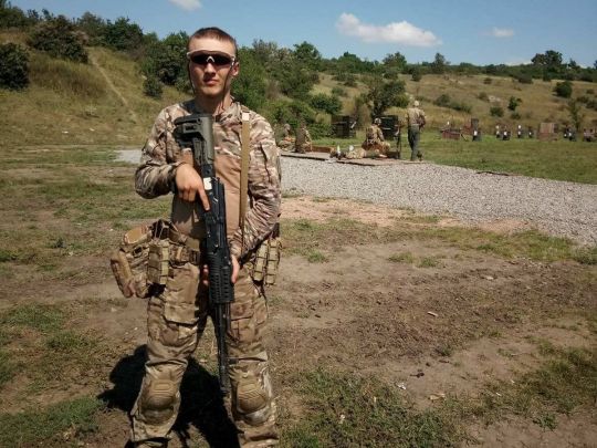 Штурмовик батальона спецназначения НГУ "Донбасс" Владимир Любуня