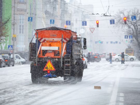 Сніг в Києві