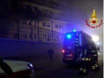 Пожар в больнице в Тиволи