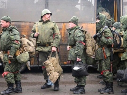 російські мобілізовані