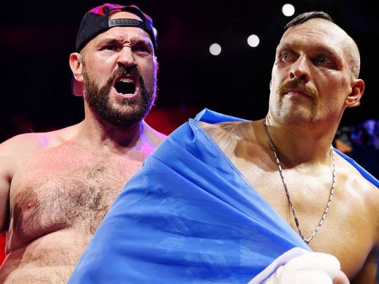 Тайсон Ф'юрі та Олександр Усик