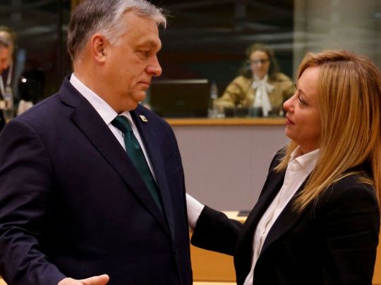 Орбан та Мелоні