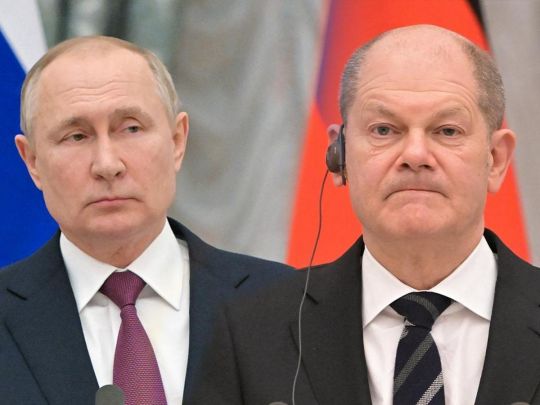 Шольц та Путін
