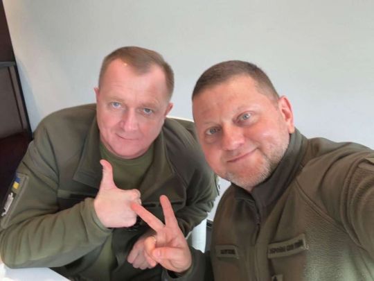 Залужний та Шаптала