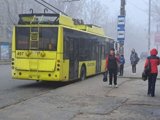 Тролейбус у Херсоні