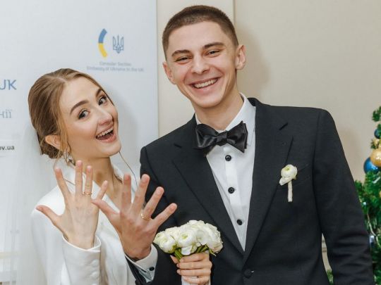 Віталій Міколенко з дружиною Вікторією