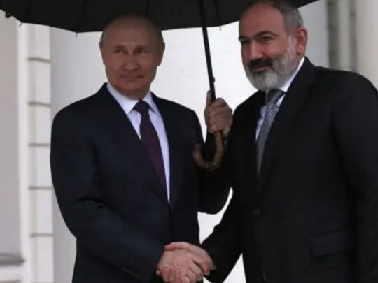 Путін та Пашинян