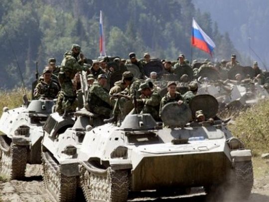 російський танк